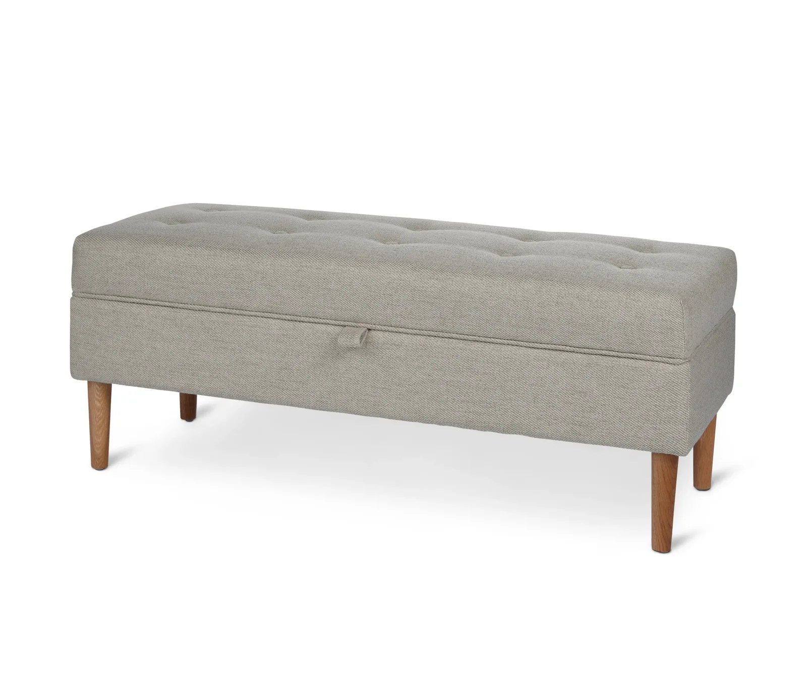 Tchibo - Polsterbank mit Truhenfunktion - 109x43x43cm - braun - – Produktfoto
