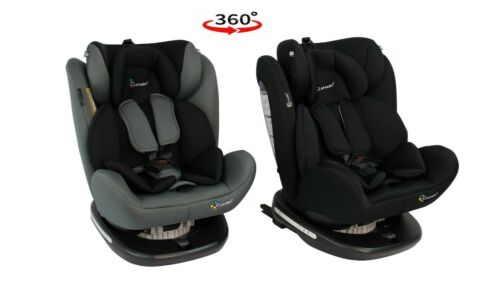 Clamaro Kinderautositz mit Isofix und 360° Drehfunktion
