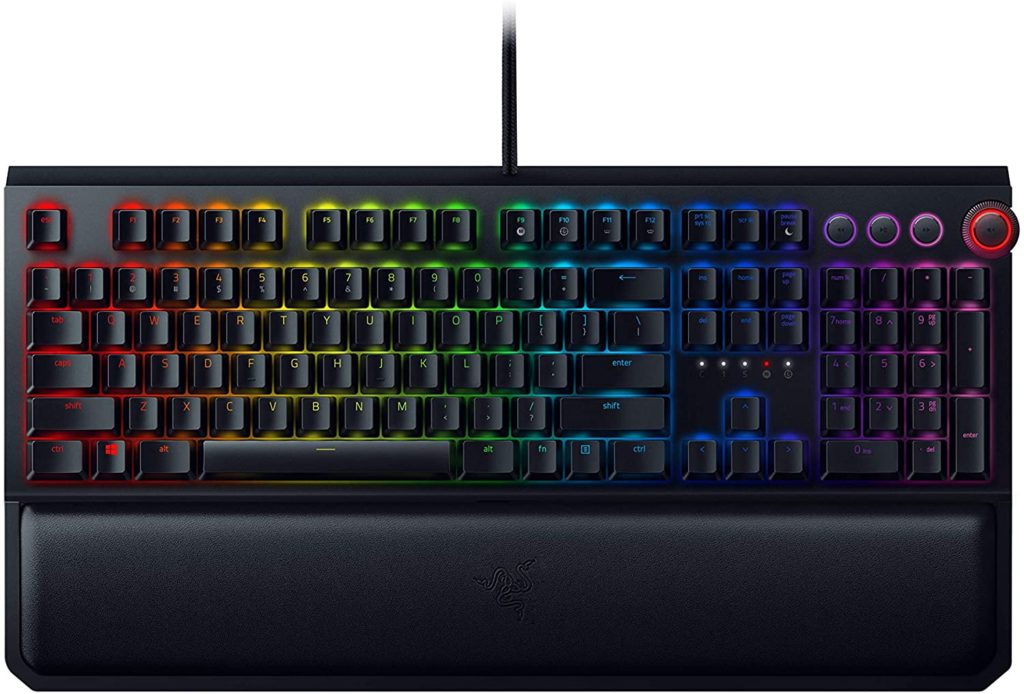 Razer Blackwidow Elite - Premium Mechanical Full-size Gaming Keyboard 