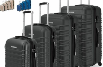 KESSER® 4er Reisekoffer / Hartschalenkoffer Set