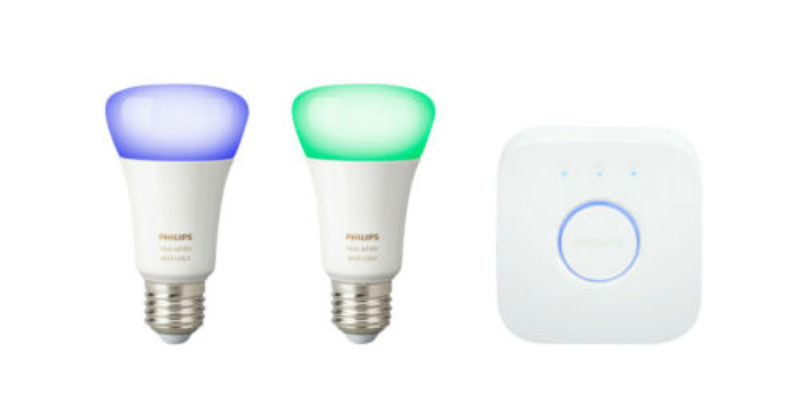 PHILIPS Hue White & Color Ambiance LED Leuchtmittel inkl. Bridge